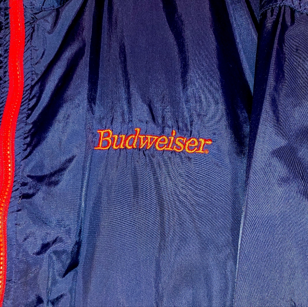 Retro Budweiser windbreaker - Picture 3 of 4